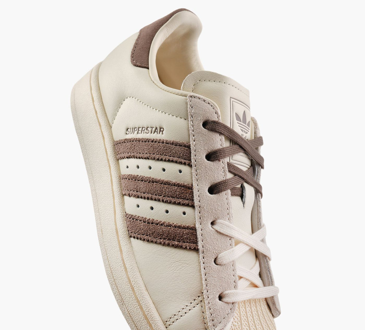 ADIDAS SUPERSTARIIXMOLLYMAE en BEIGE vue 1b
