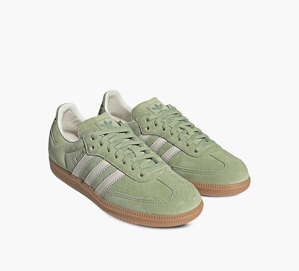 ADIDAS SAMBAOGXMOLLYMAE en VERT vue 2