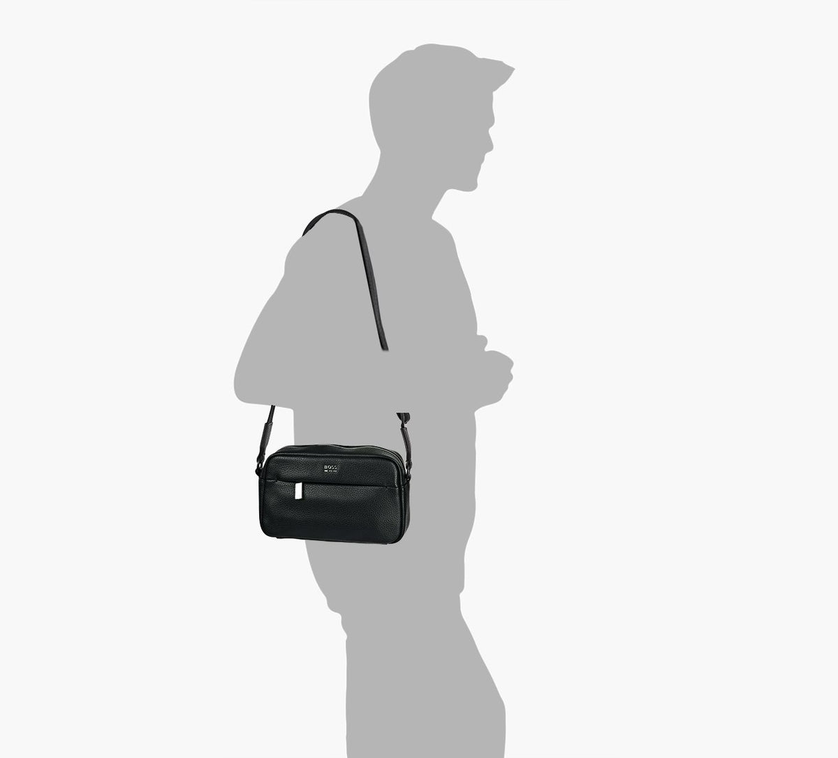 BOSS RAYEVOCROSSBODY in BLACK view 4