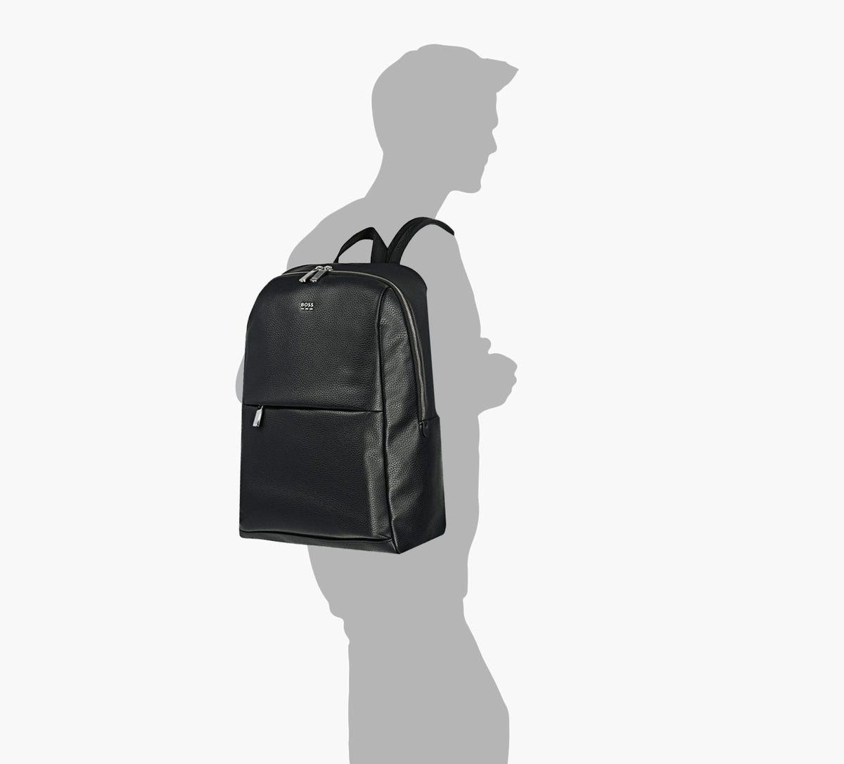 BOSS RAYEVOBACKPACK in BLACK view 4