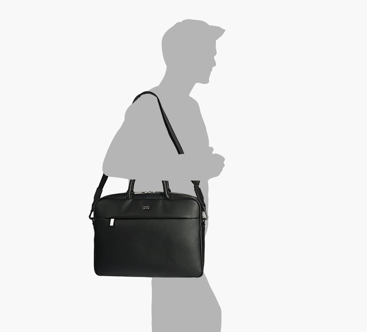 BOSS RAYEVODOCUMENTCASE in BLACK view 4