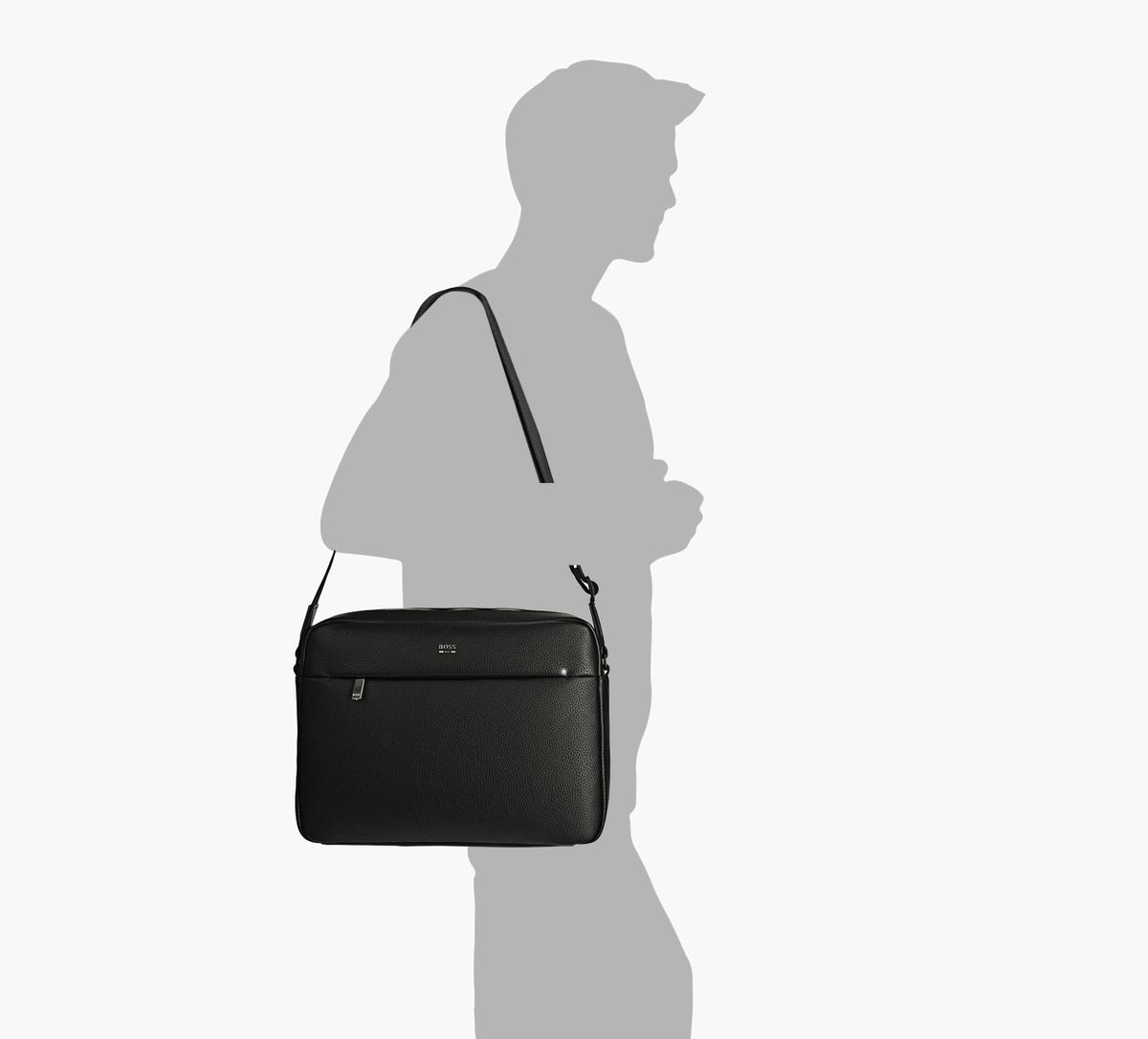 BOSS RAYEVOMESSENGERBAG in BLACK view 4