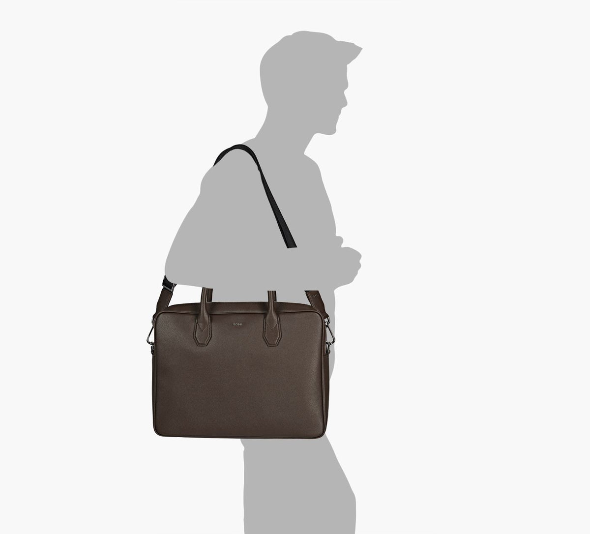 BOSS NORTHONDOCUMENTCASE in BROWN view 4