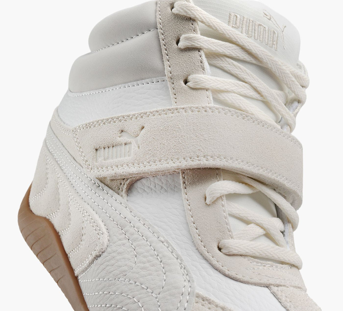 PUMA SPEEDCATWEDGEPREMIUM in WHITE view 1b