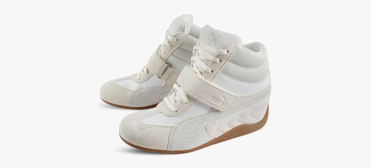 PUMA SPEEDCATWEDGEPREMIUM in WHITE view 4