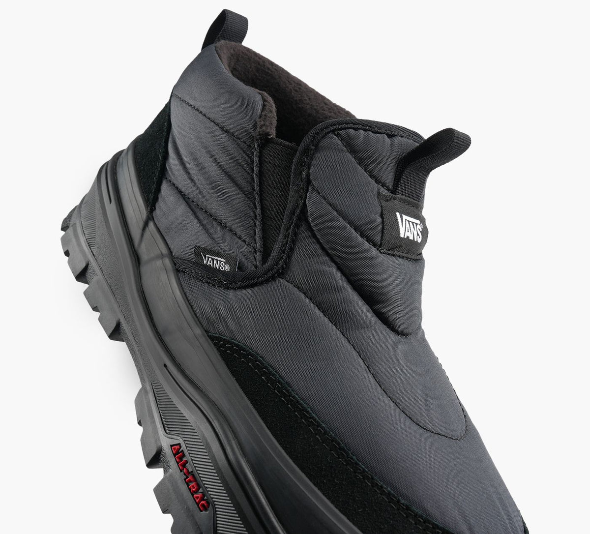 VANS MIDSLIPPUFF in BLACK view 1b