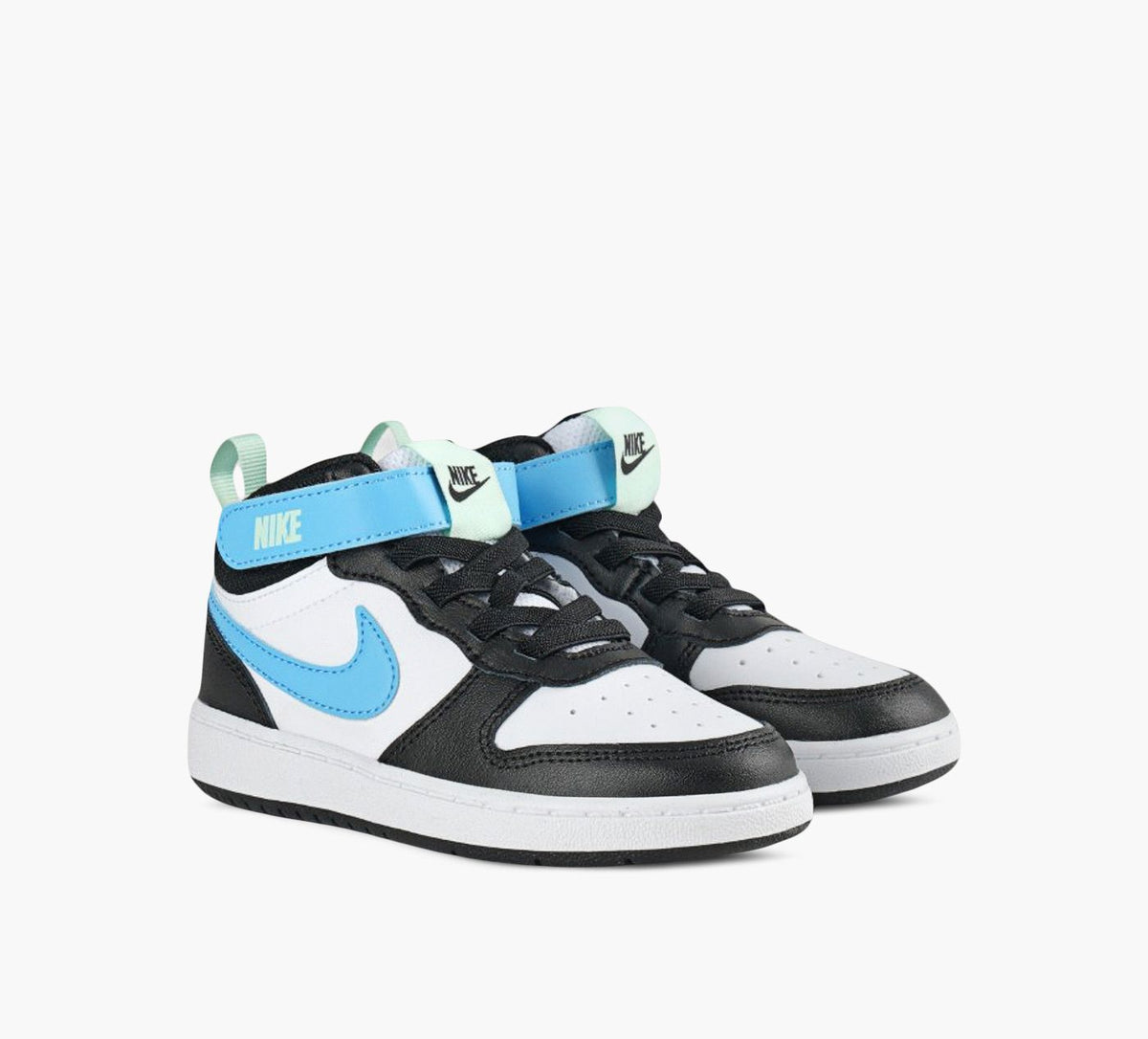 NIKE BASKETCOURTBOROUGHMID2 en BLANC vue 2