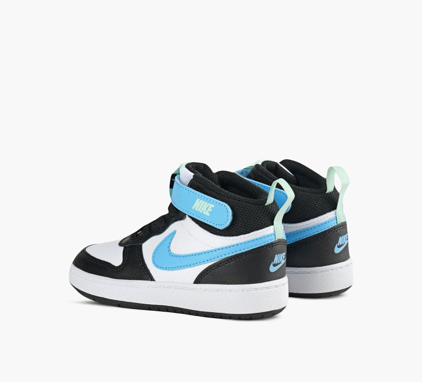 NIKE BASKETCOURTBOROUGHMID2 en BLANC vue 3