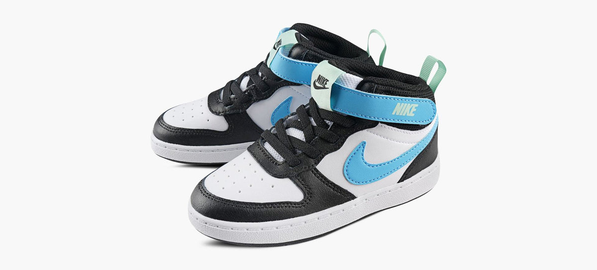 NIKE BASKETCOURTBOROUGHMID2 en BLANC vue 4