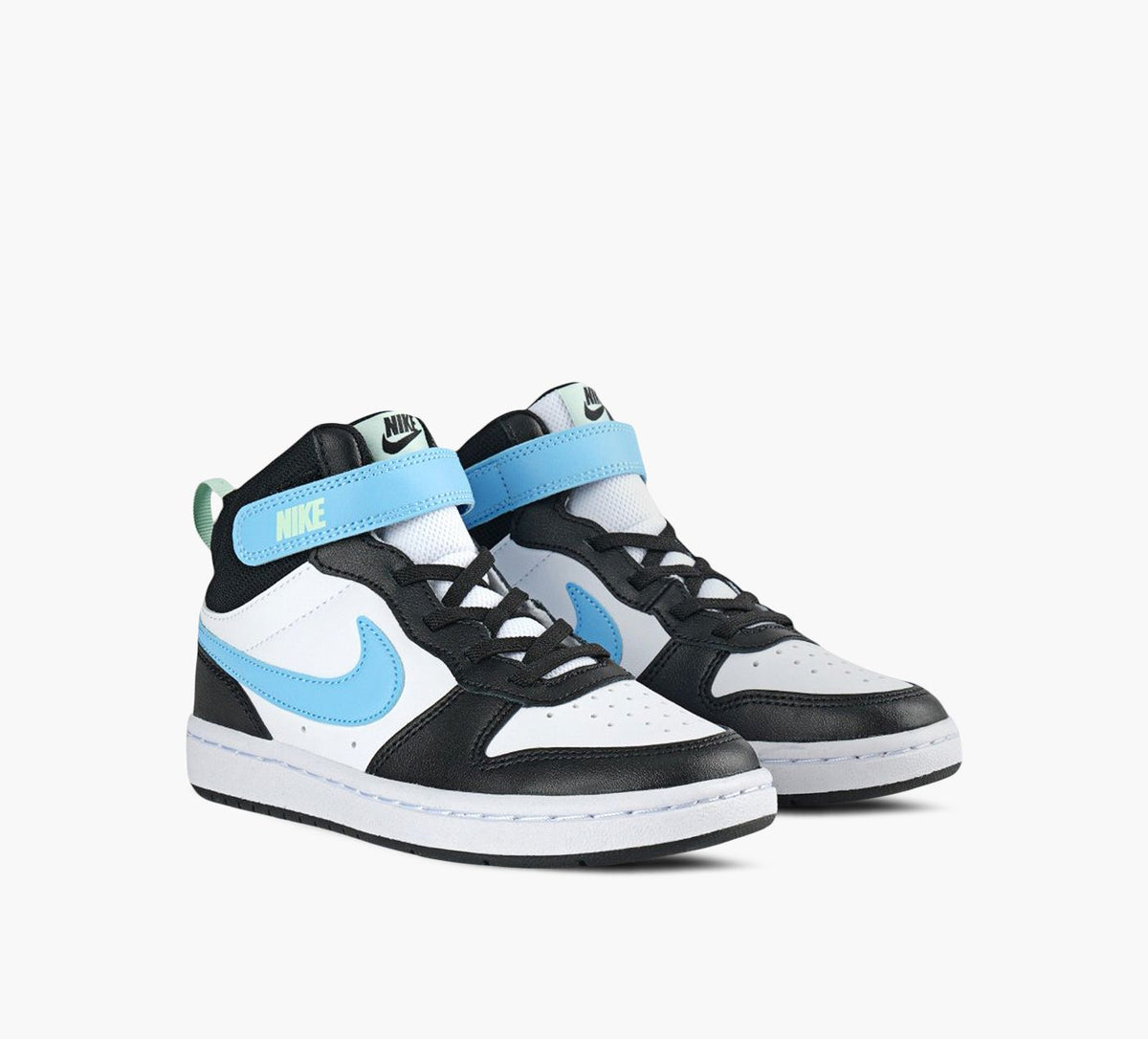NIKE BASKETCOURTBOROUGHMID2 en BLANC vue 2