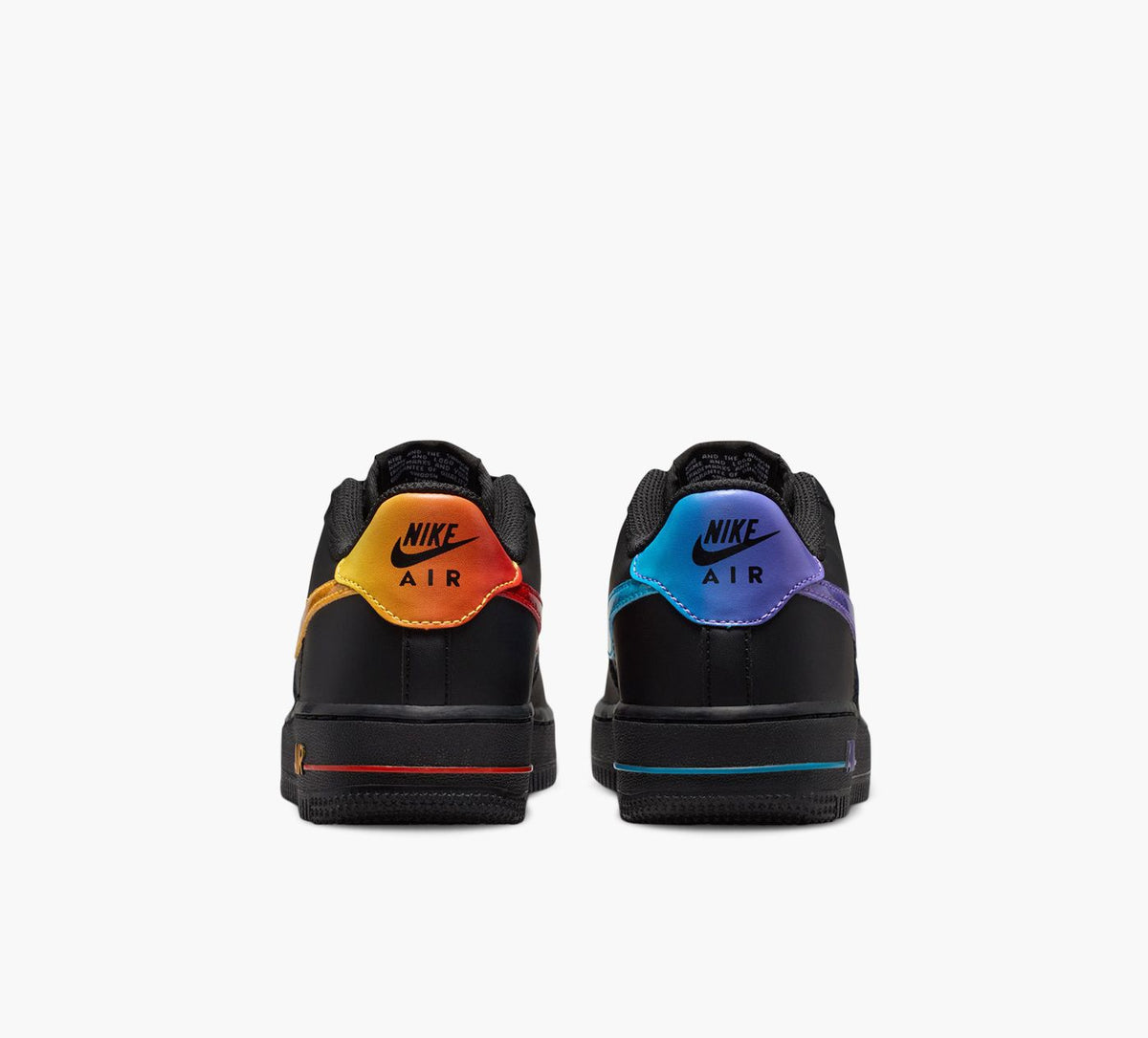 NIKE BASKETAIRFORCE1LE en NOIR vue 3
