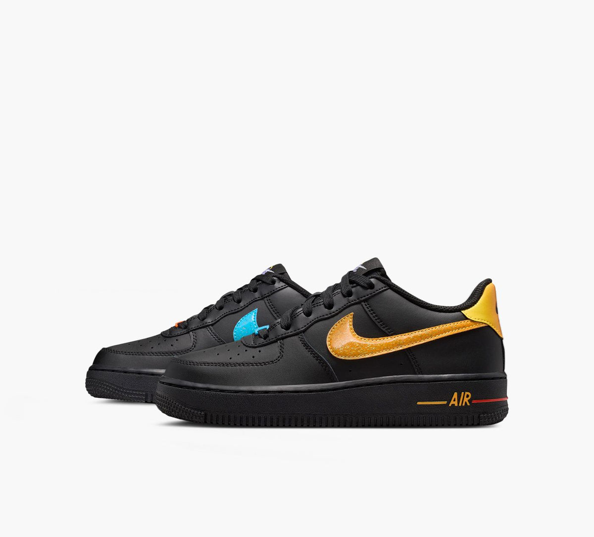 NIKE BASKETAIRFORCE1LE en NOIR vue 4