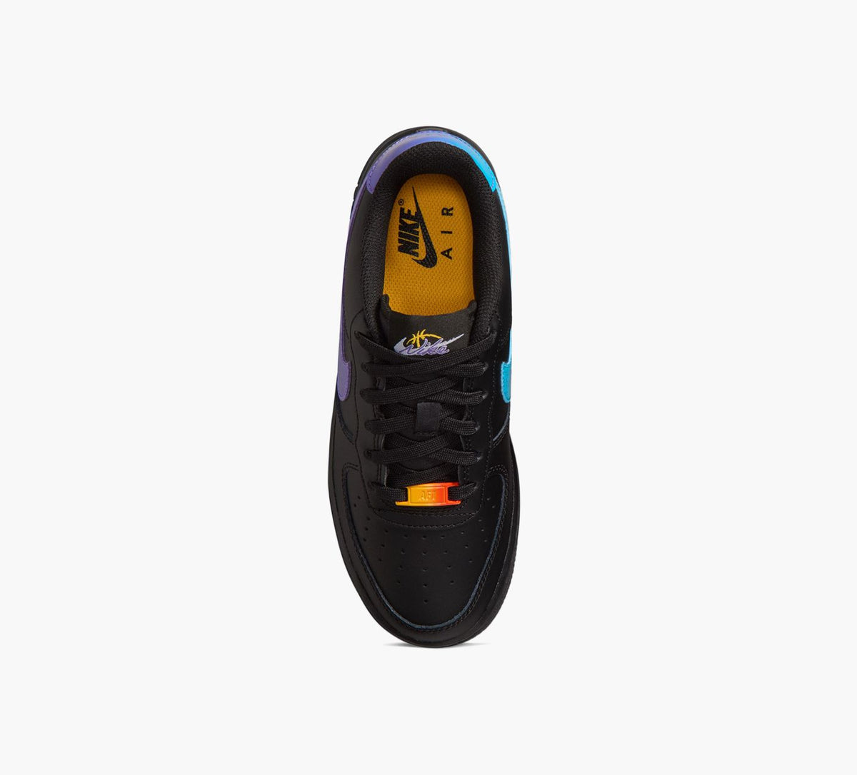 NIKE BASKETAIRFORCE1LE en NOIR vue 5
