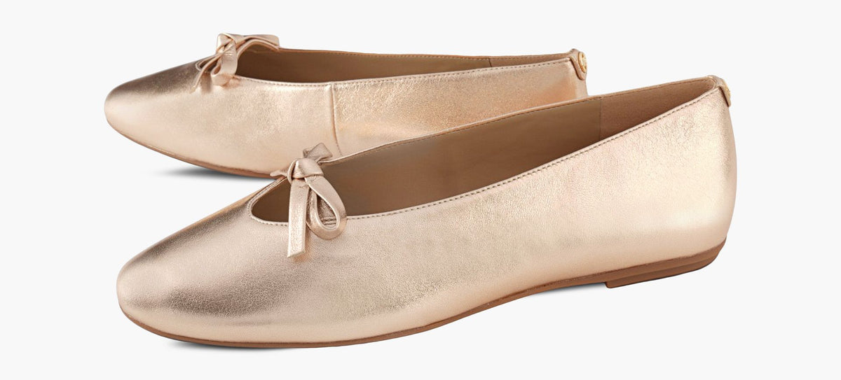 MICHAEL KORS BALLERINEMARIEFLEX en OR vue 4