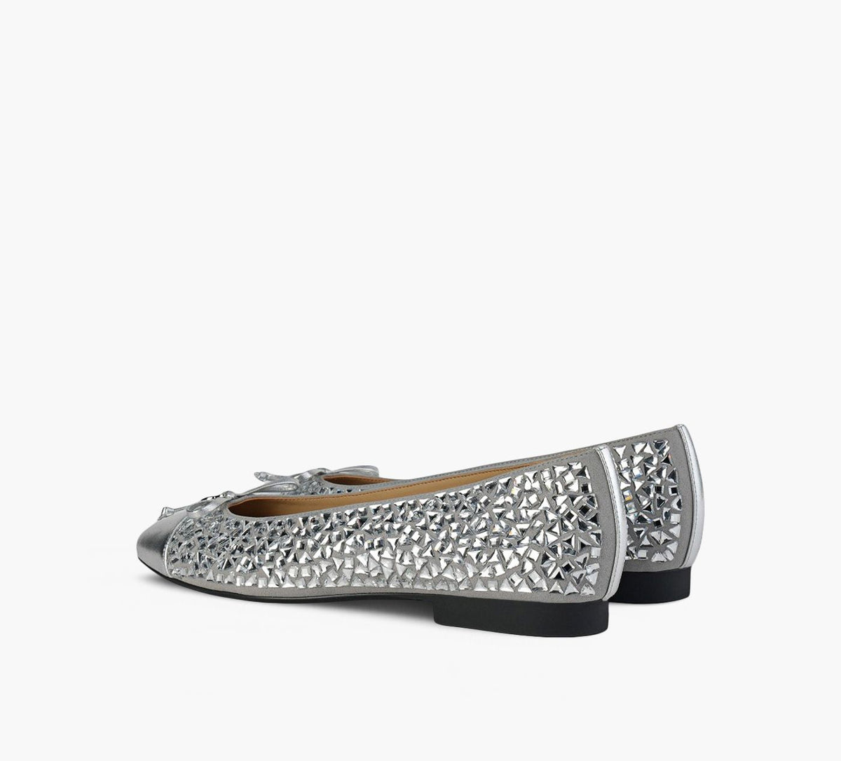 MICHAEL KORS BALLERINEPIPERFLEX en ARGENT vue 3