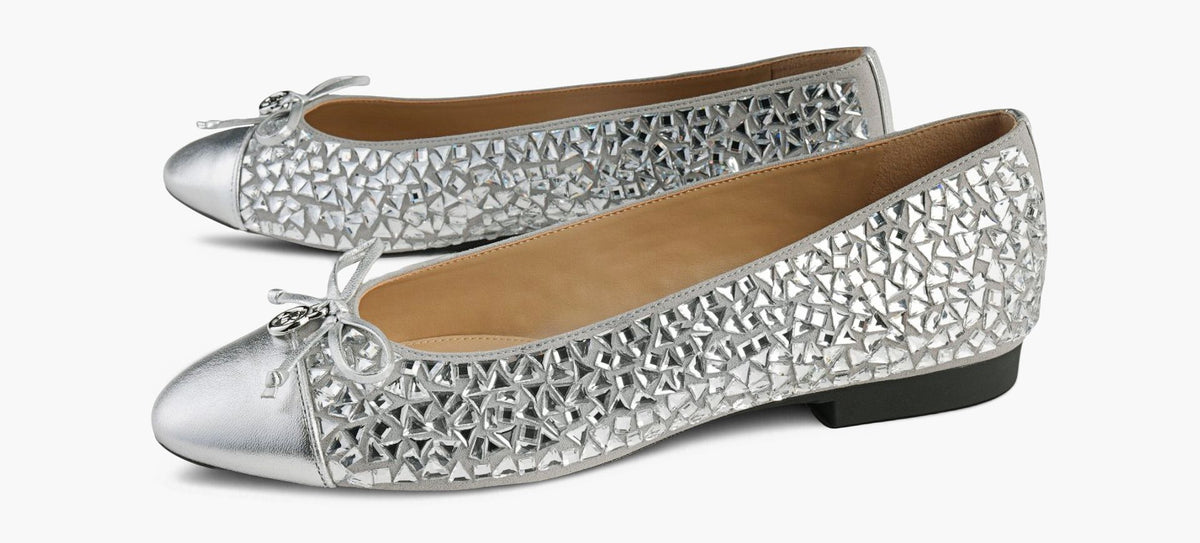 MICHAEL KORS BALLERINEPIPERFLEX en ARGENT vue 4