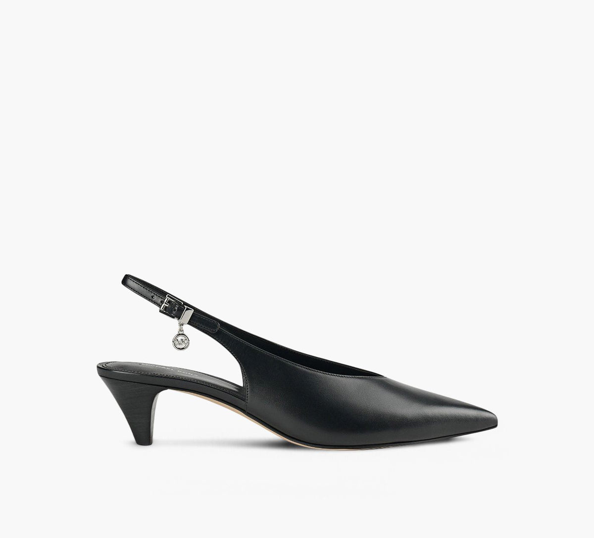 MICHAEL KORS TONYAKITTENPUMP in BLACK