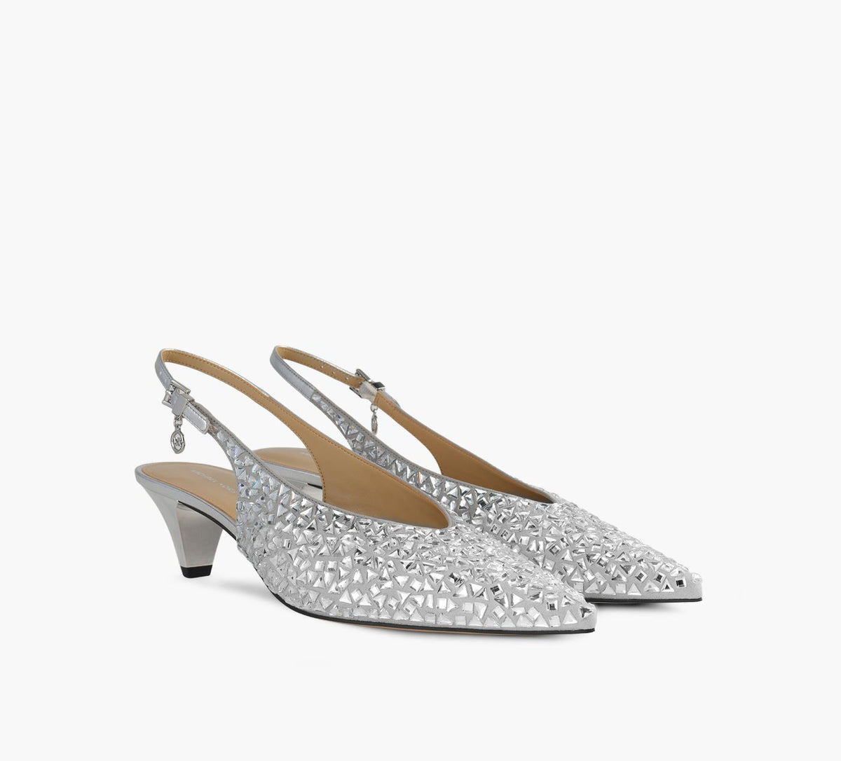 MICHAEL KORS MINITALONTONYA en ARGENT vue 2