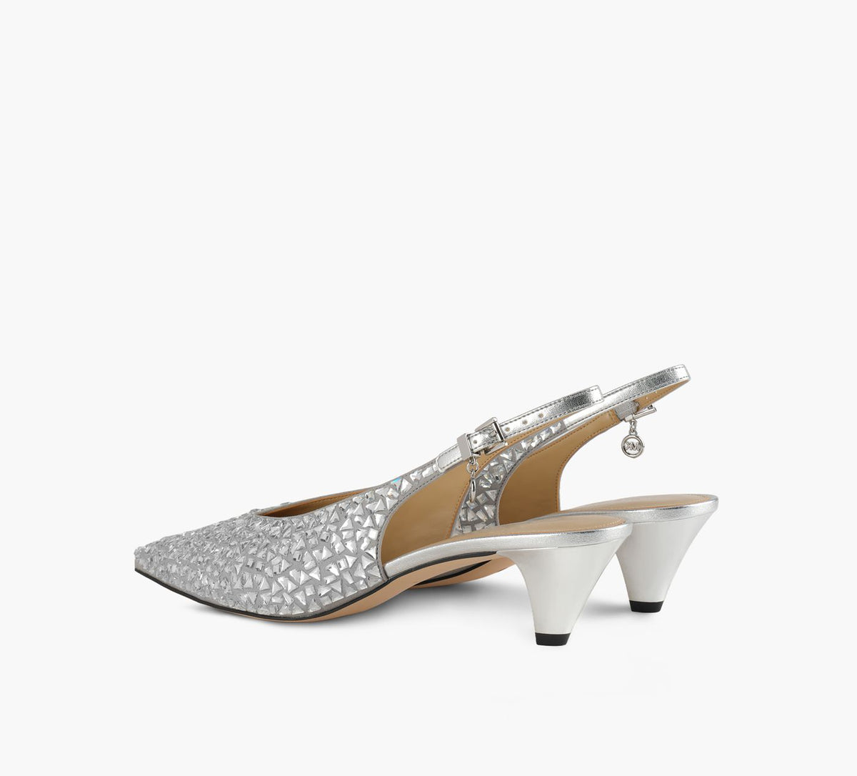 MICHAEL KORS MINITALONTONYA en ARGENT vue 3