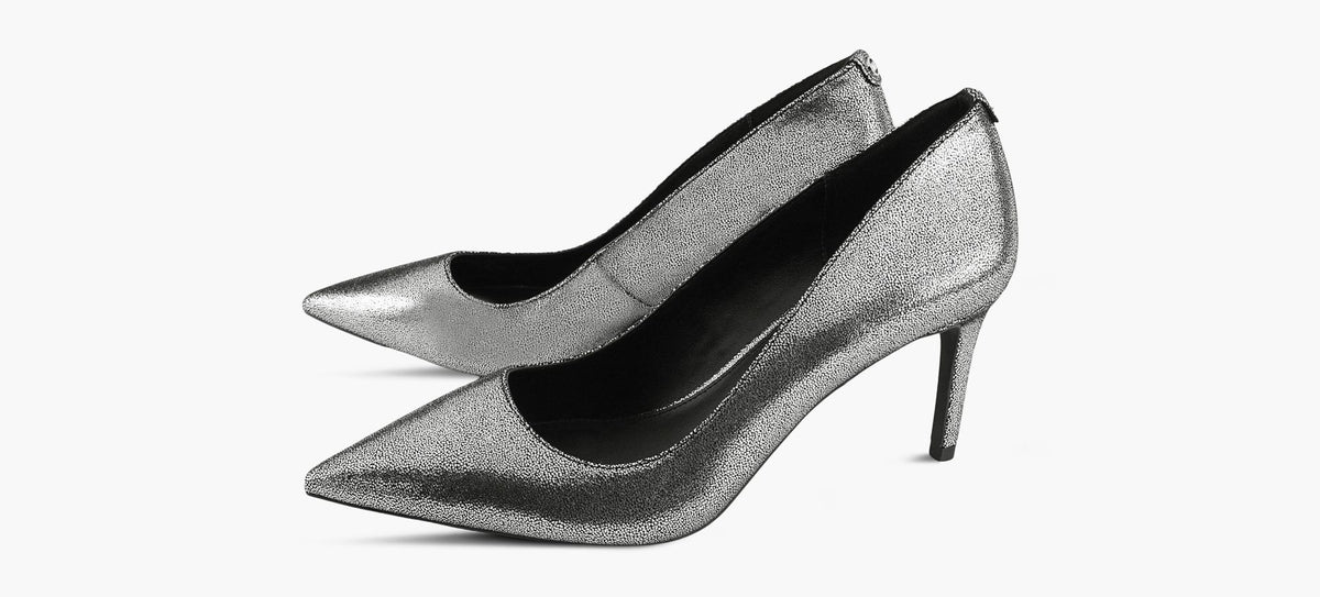 MICHAEL KORS ESCARPINALINAFLEX en ARGENT vue 4