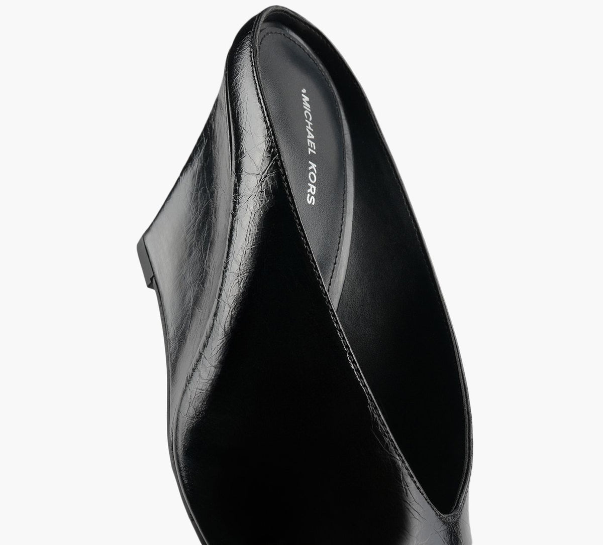 MICHAEL KORS XANDRAWEDGEPUMP in BLACK view 1b