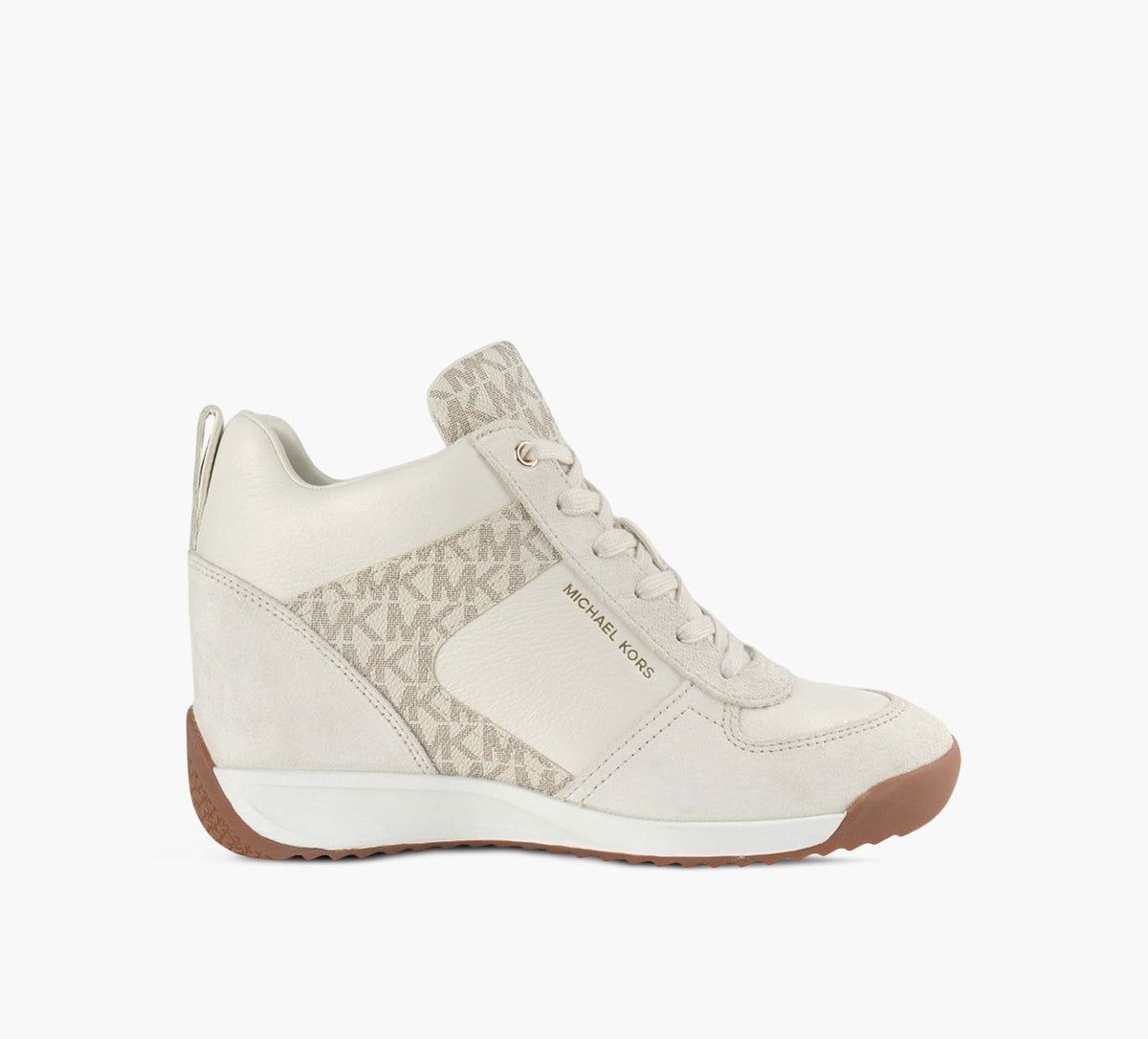 MICHAEL KORS BASKETCOMPENSENIKKOS2 en BEIGE