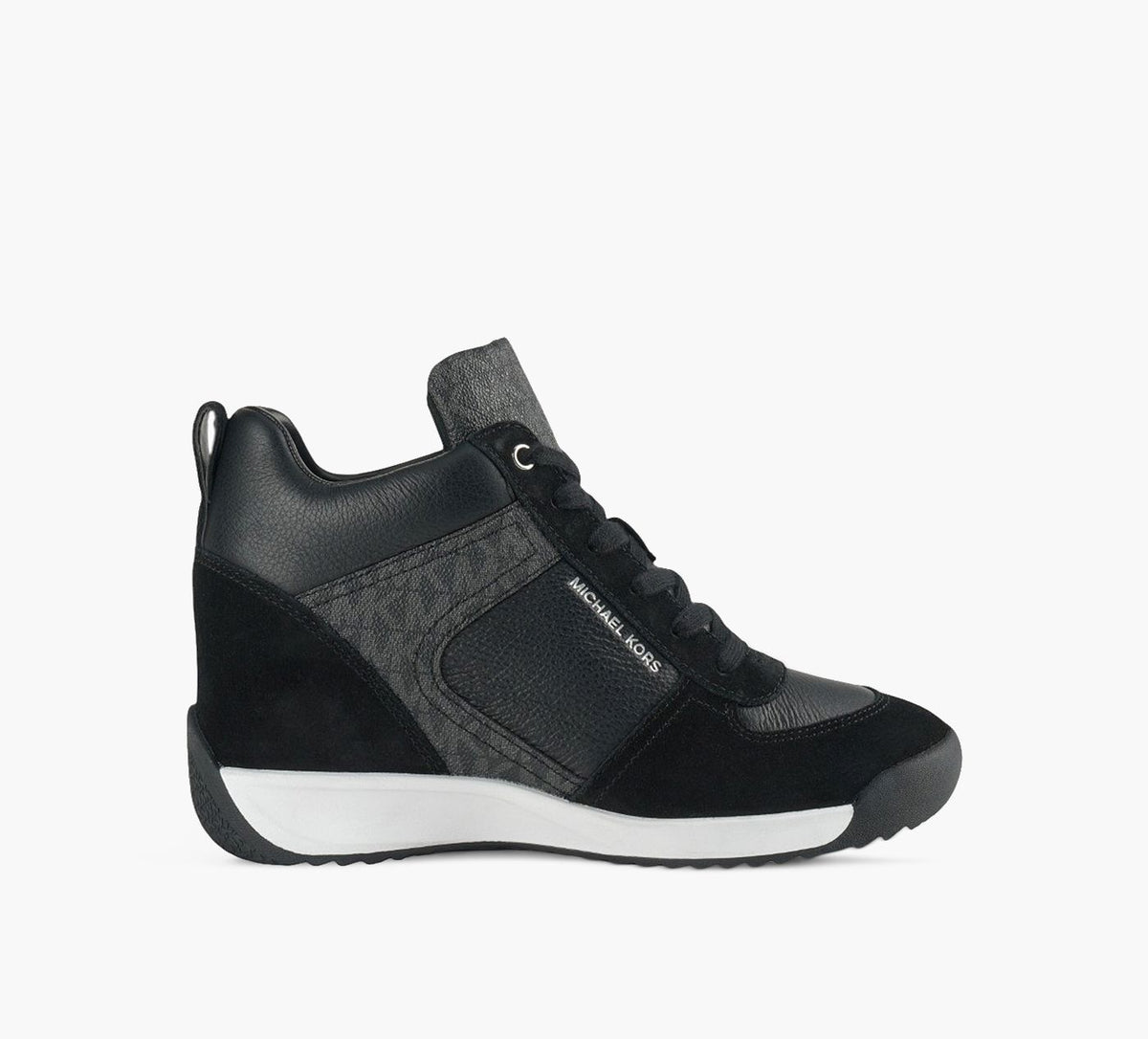 MICHAEL KORS NIKKOS2WEDGETRAINER in BLACK