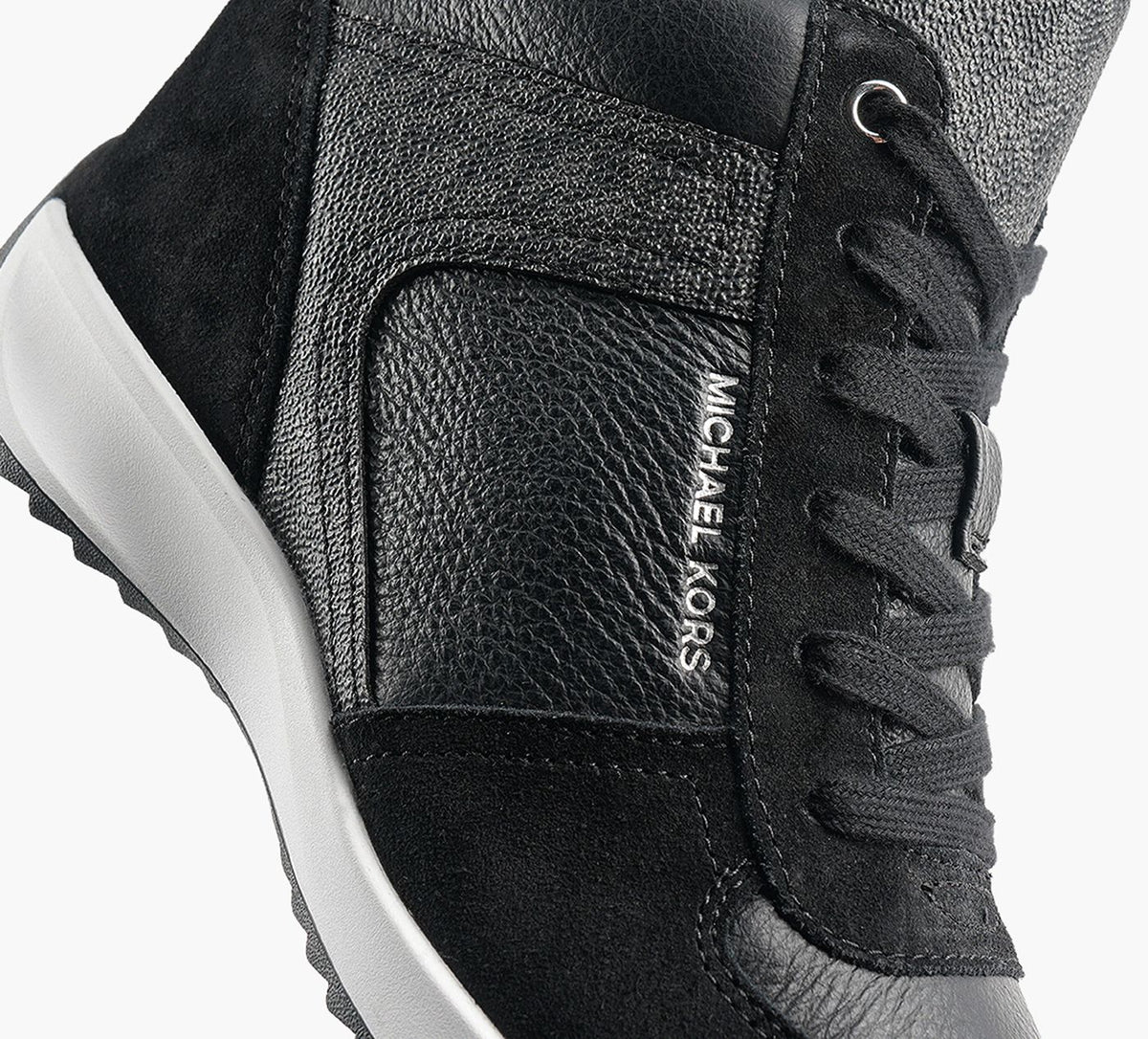 MICHAEL KORS NIKKOS2WEDGETRAINER in BLACK view 1b