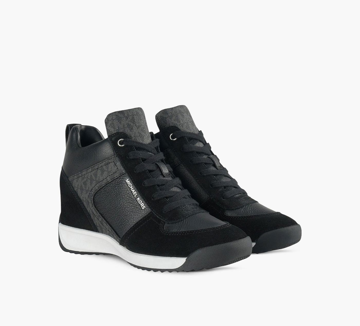MICHAEL KORS NIKKOS2WEDGETRAINER in BLACK view 2