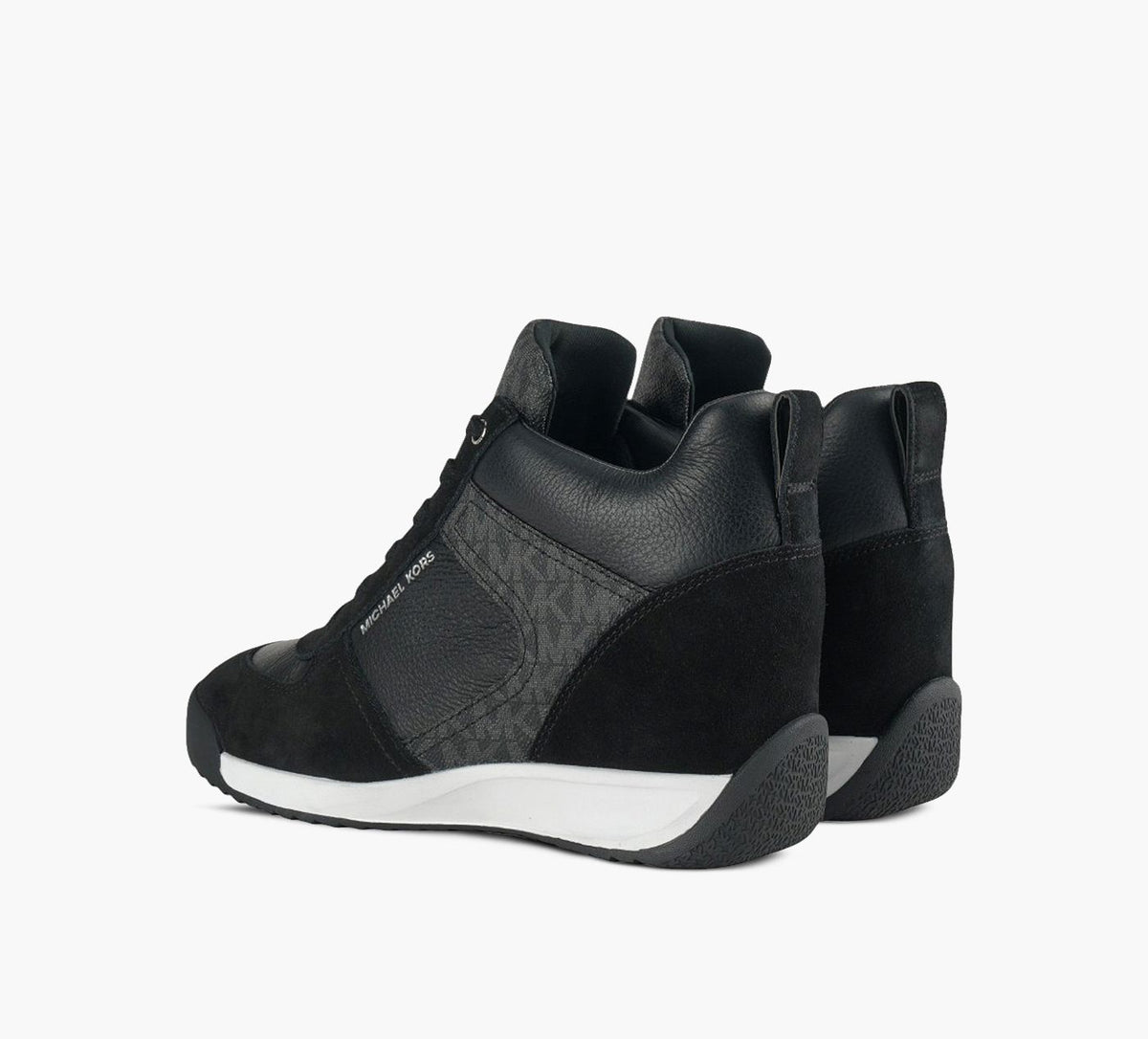 MICHAEL KORS BASKETCOMPENSENIKKOS2 en NOIR vue 3