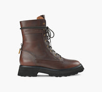 MICHAEL KORS CALEBLUGBOOTIE in BROWN