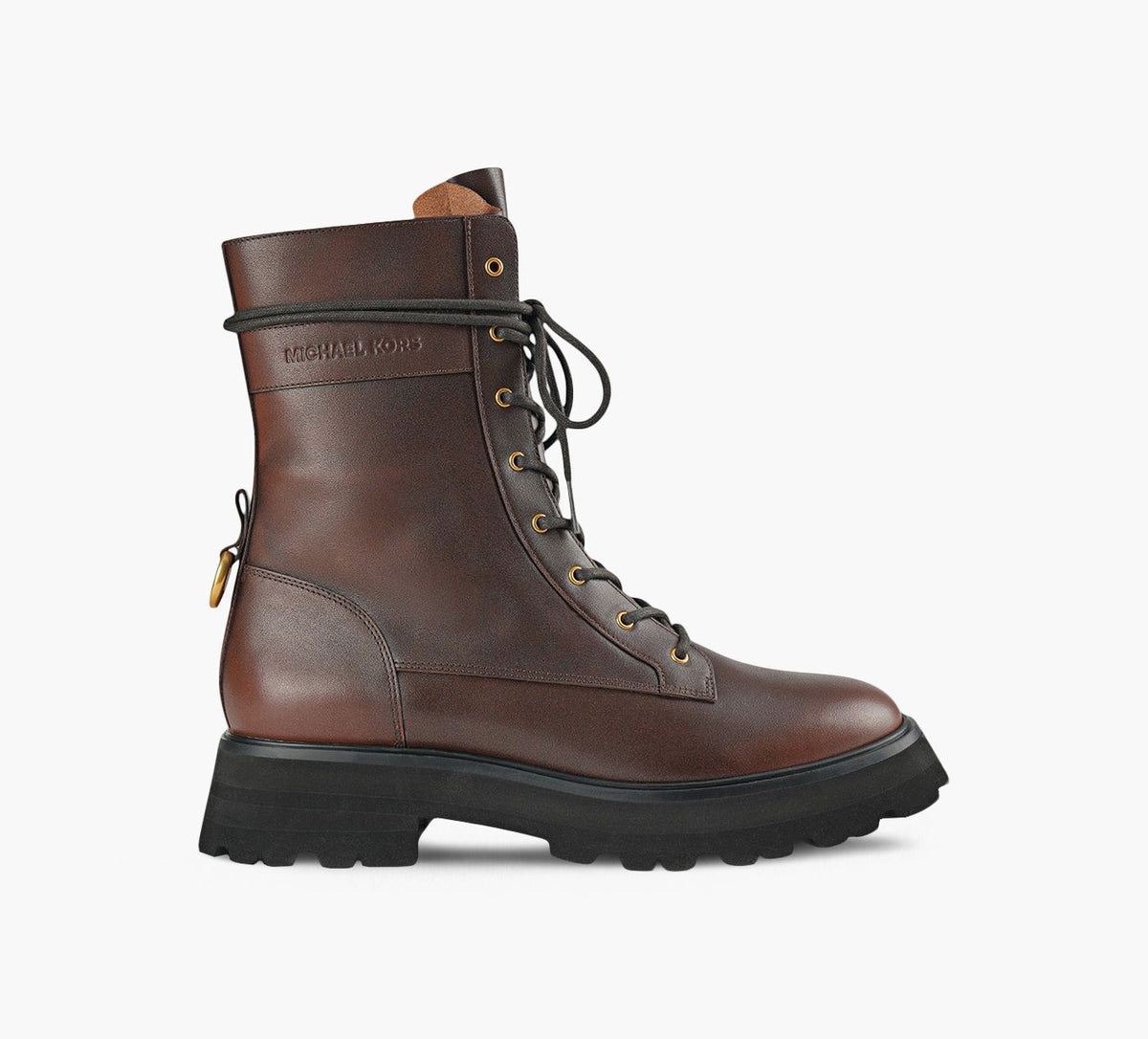 MICHAEL KORS CALEBLUGBOOTIE in BROWN
