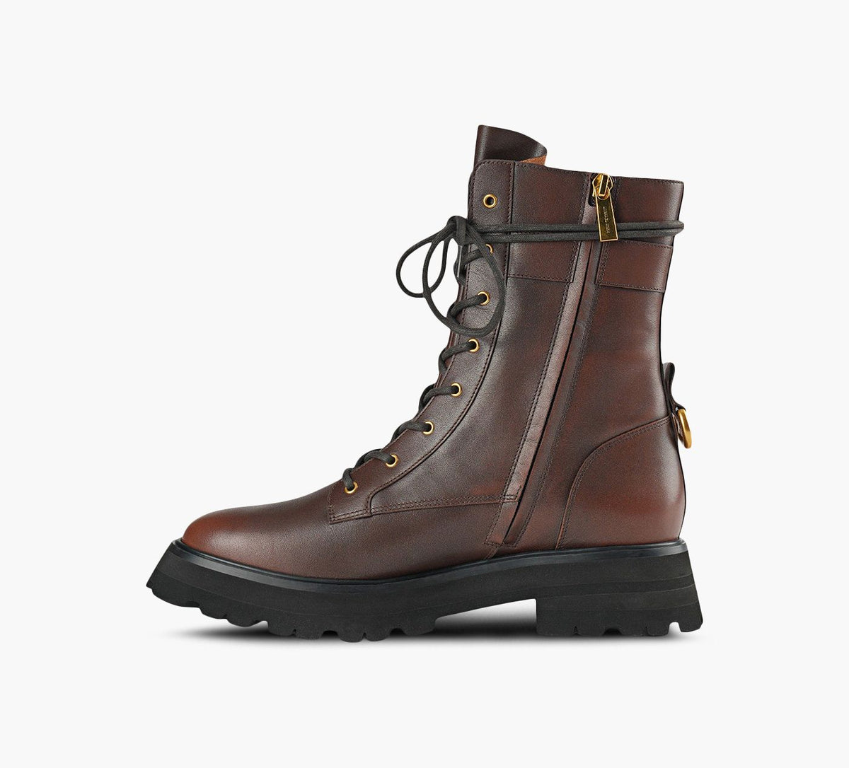 MICHAEL KORS CALEBLUGBOOTIE in BROWN view 7