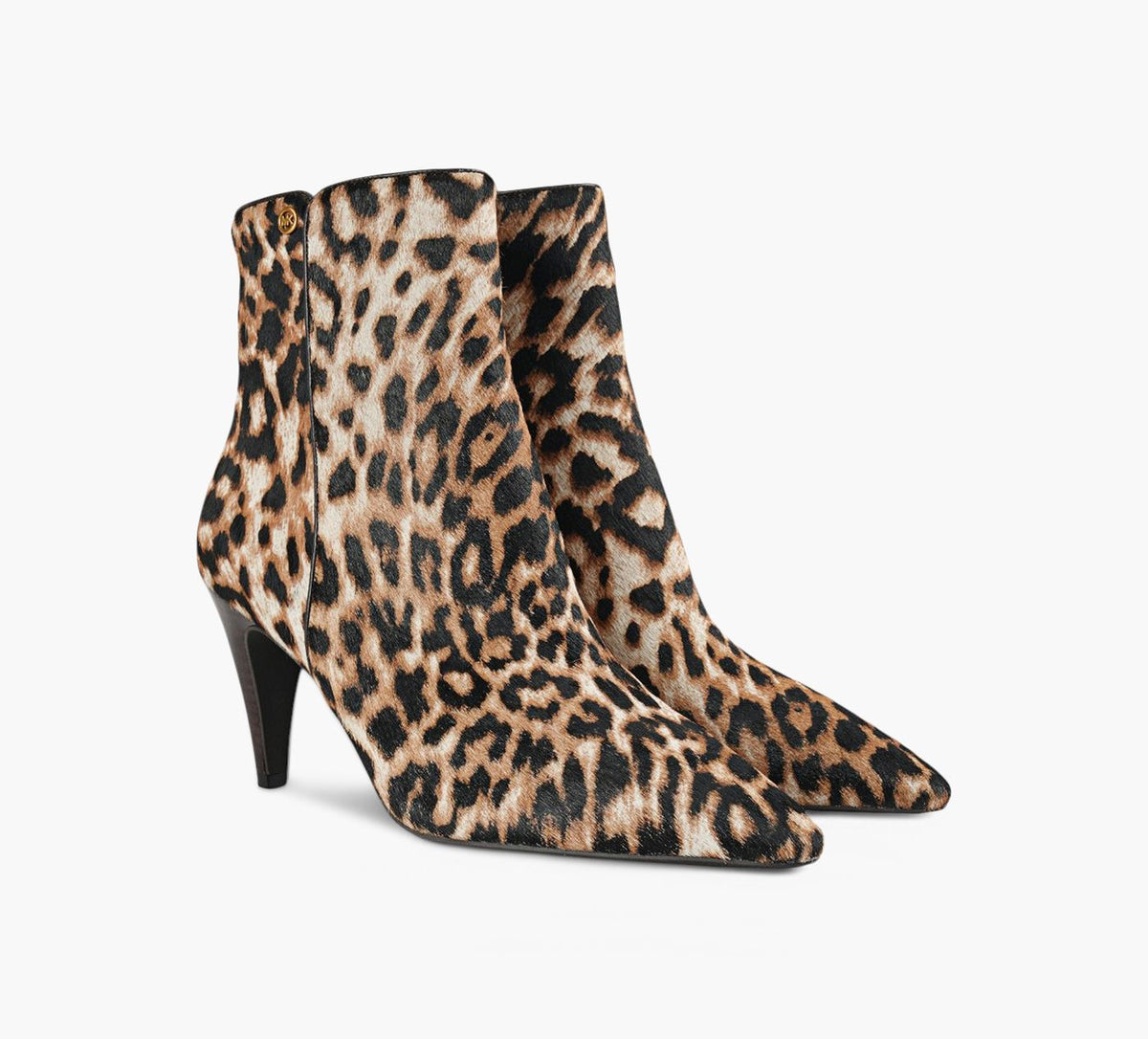 MICHAEL KORS DANIELAHEELEDBOOTIE in TAN view 2