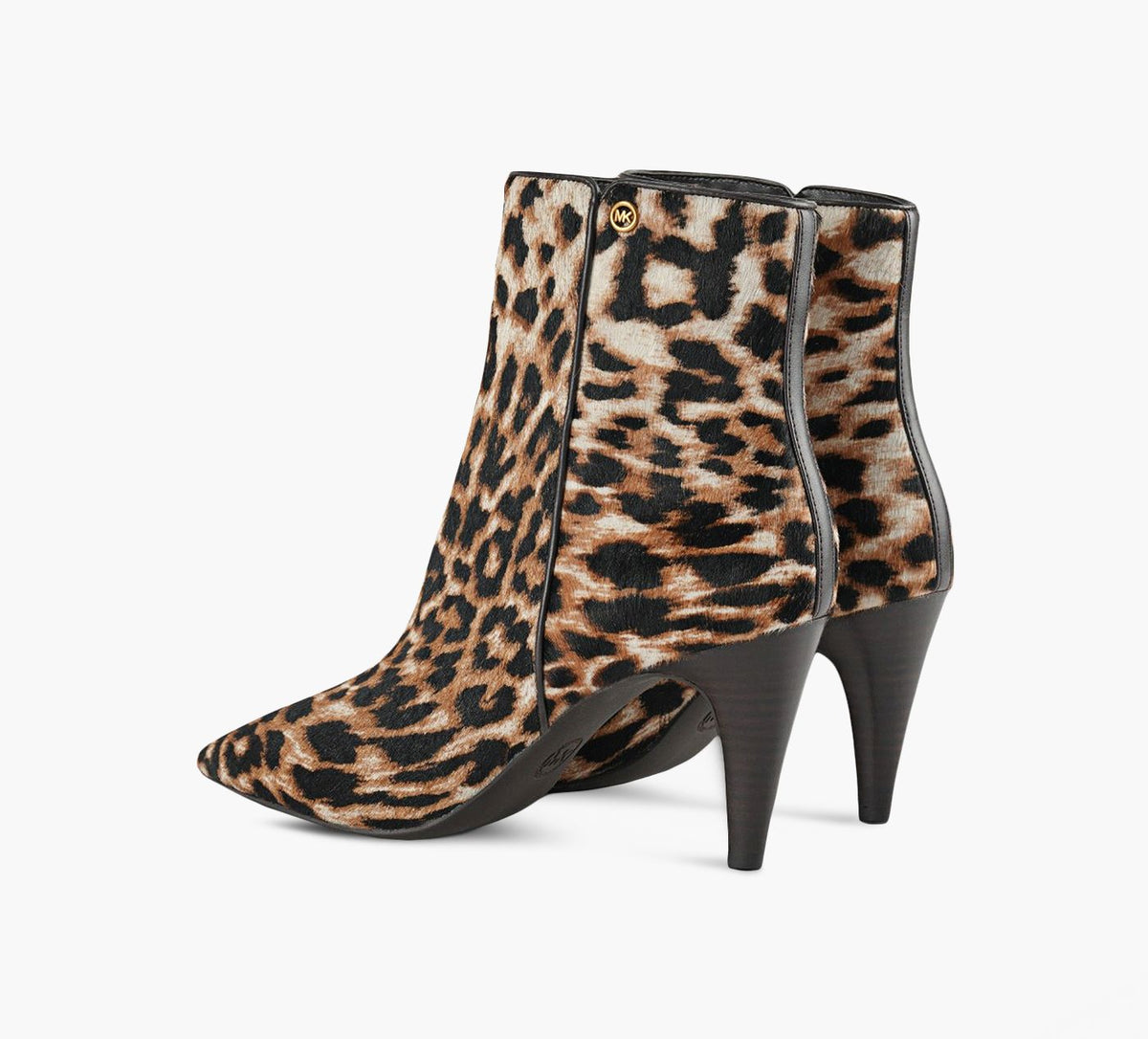 MICHAEL KORS DANIELAHEELEDBOOTIE in TAN view 3