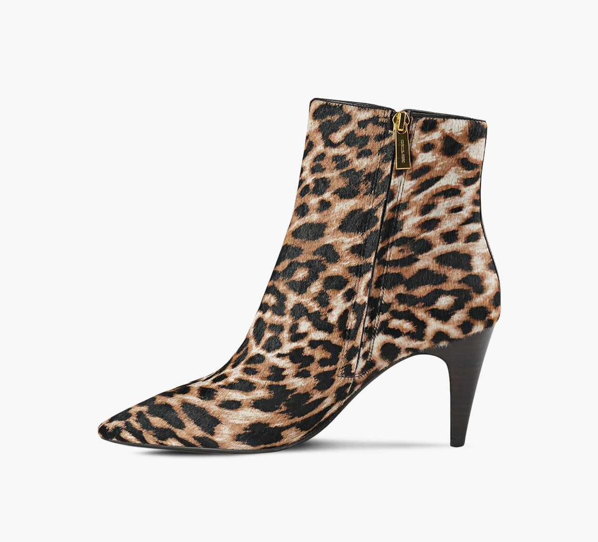 MICHAEL KORS DANIELAHEELEDBOOTIE in TAN view 7