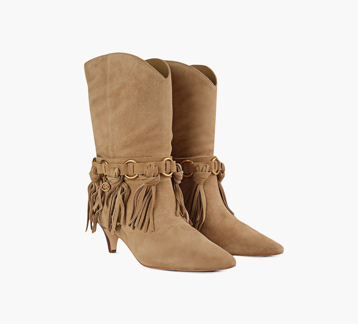 MICHAEL KORS BOTTEFRANGESDANIELA en BEIGE vue 2