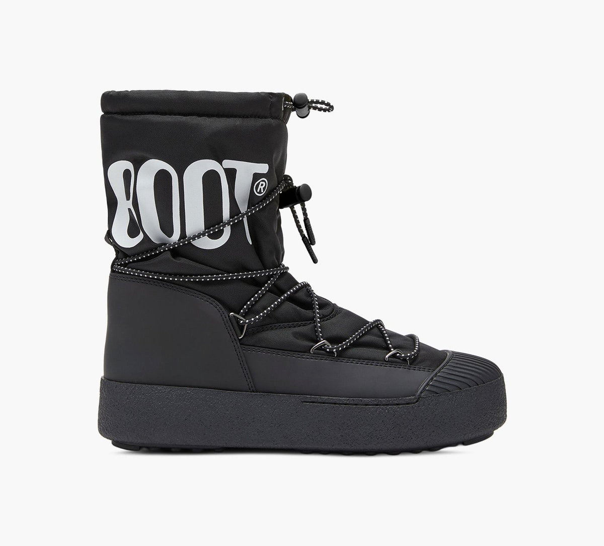 MOON BOOT BOTTEMTRACKPOLARENNYLON en NOIR