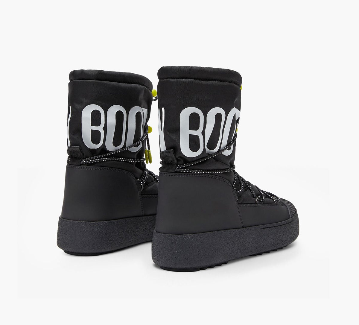 MOON BOOT BOTTEMTRACKPOLARENNYLON en NOIR vue 3
