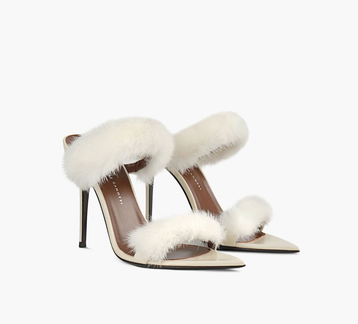 GIUSEPPE ZANOTTI LIZZIEMULE in WHITE view 2