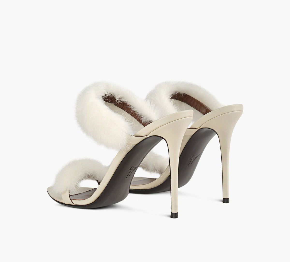 GIUSEPPE ZANOTTI LIZZIEMULE in WHITE view 3