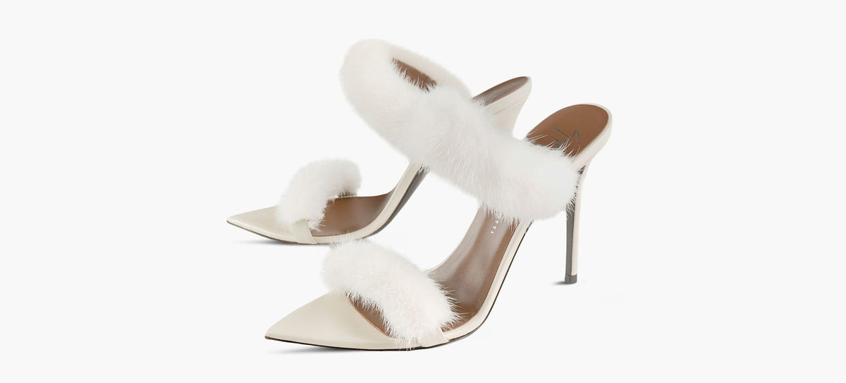 GIUSEPPE ZANOTTI LIZZIEMULE in WHITE view 4