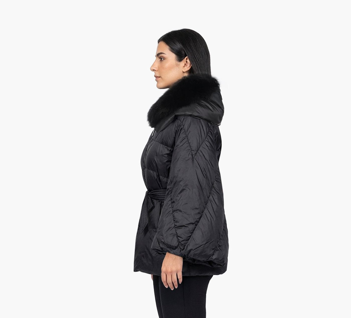 FLO & CLO MANTELLA in BLACK view 2