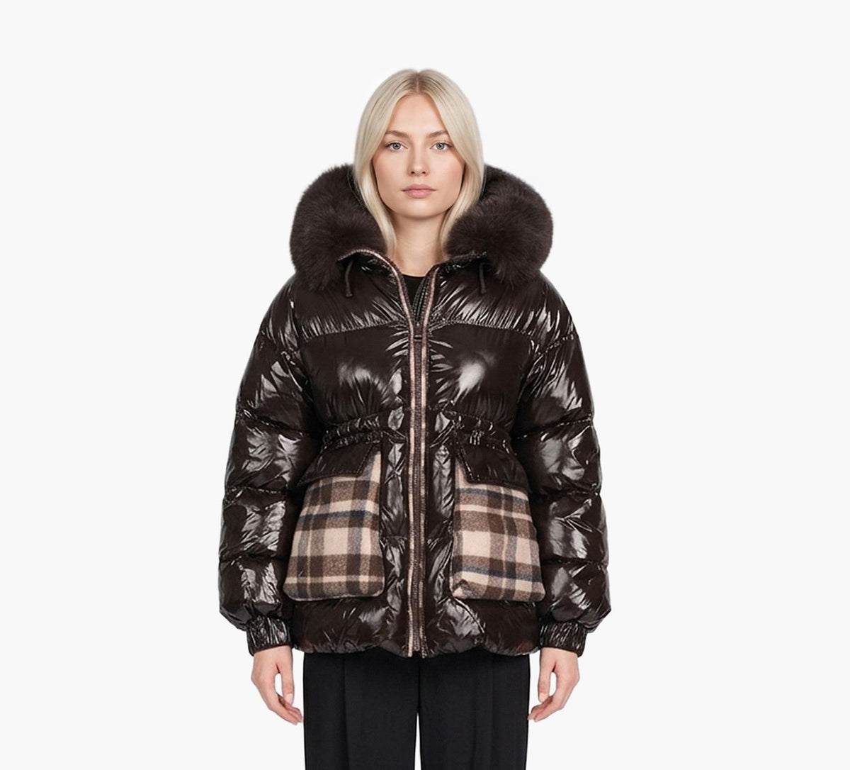 FLO & CLO DRITASPUFFY in BROWN