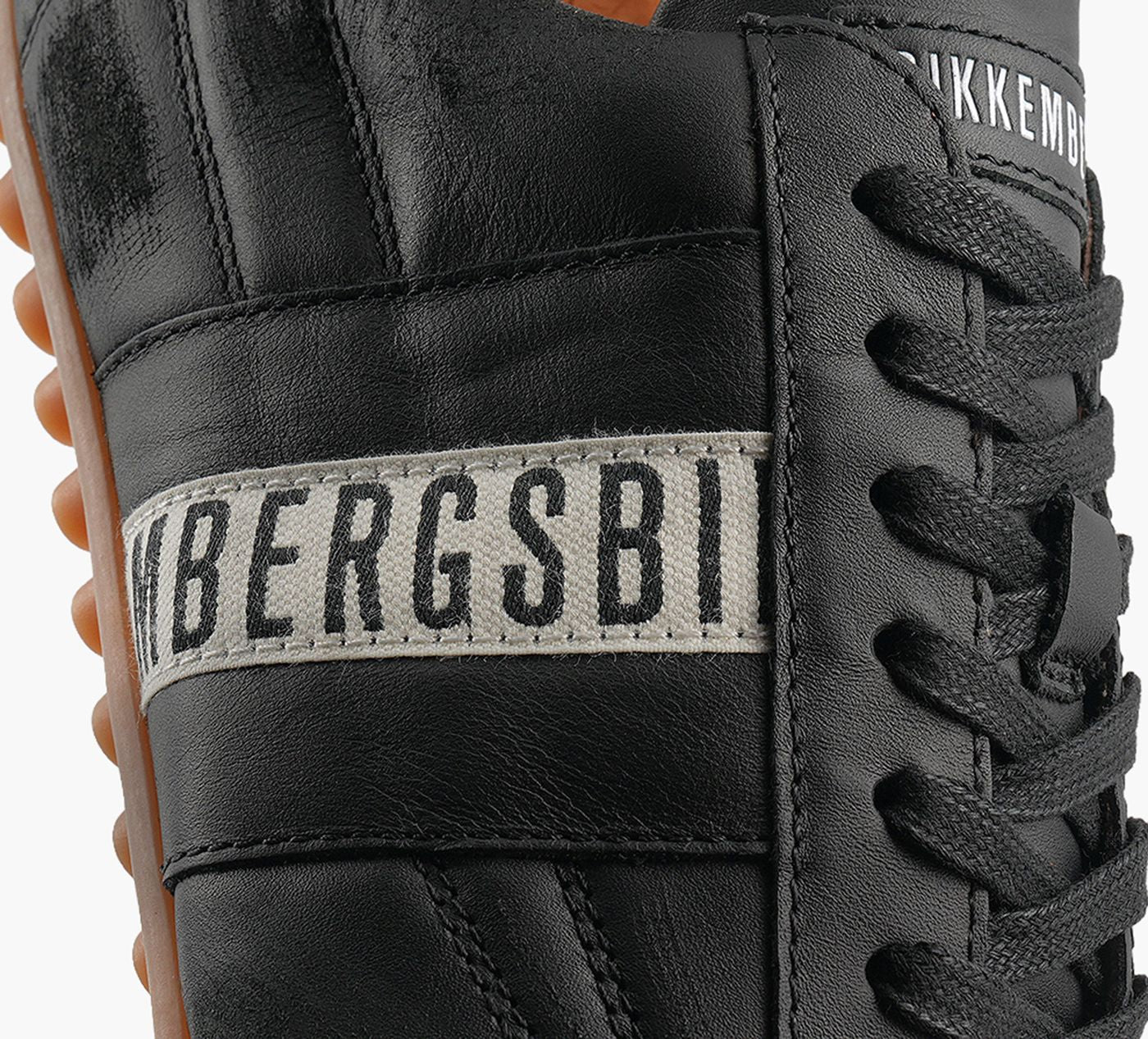 BIKKEMBERGS SOCCERM en NOIR vue 1b