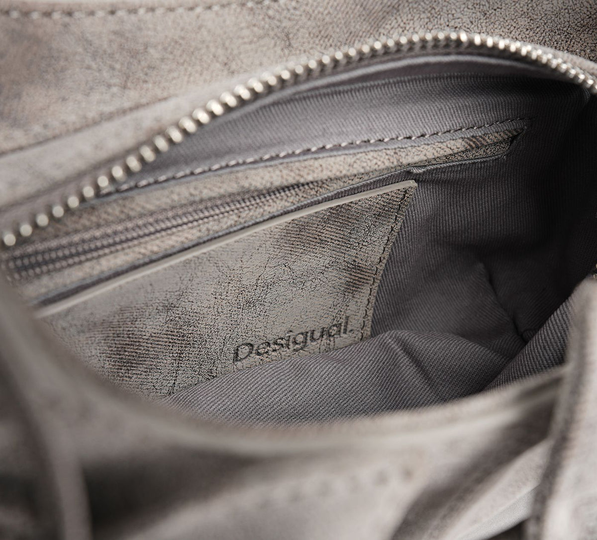 DESIGUAL NICKELSHOULDER in GREY view 3