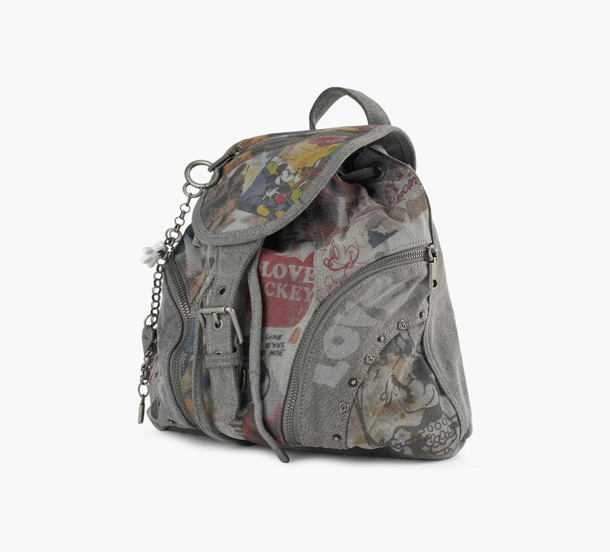 DESIGUAL SACDENIMMICKEY en GRIS vue 2