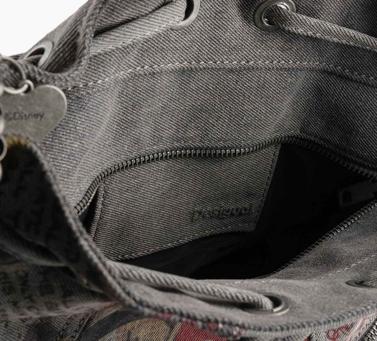 DESIGUAL SACDENIMMICKEY en GRIS vue 3