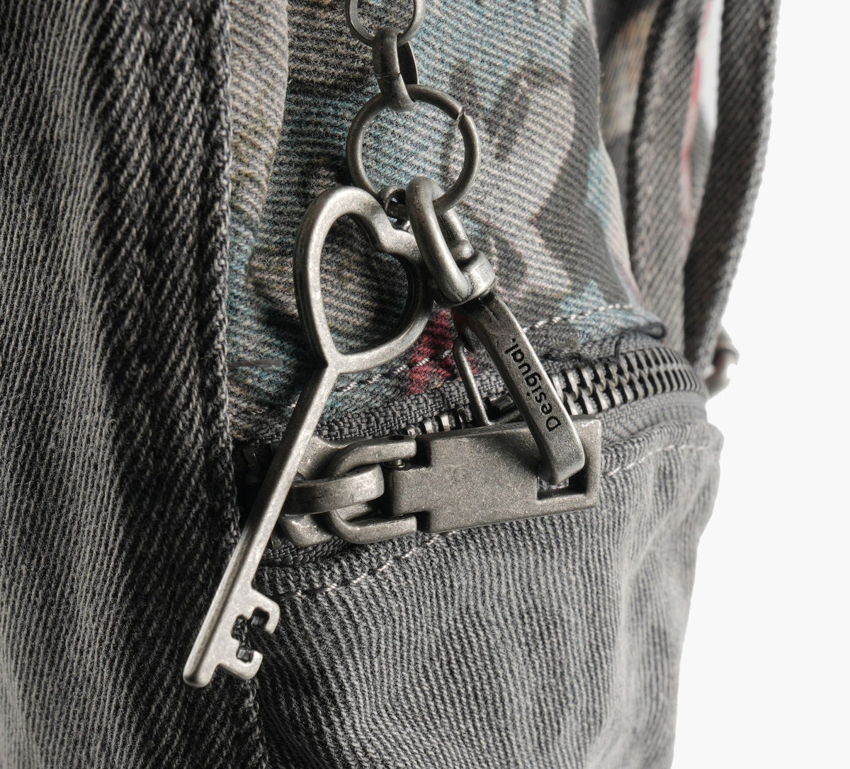 DESIGUAL SACDENIMMICKEY en GRIS vue 6