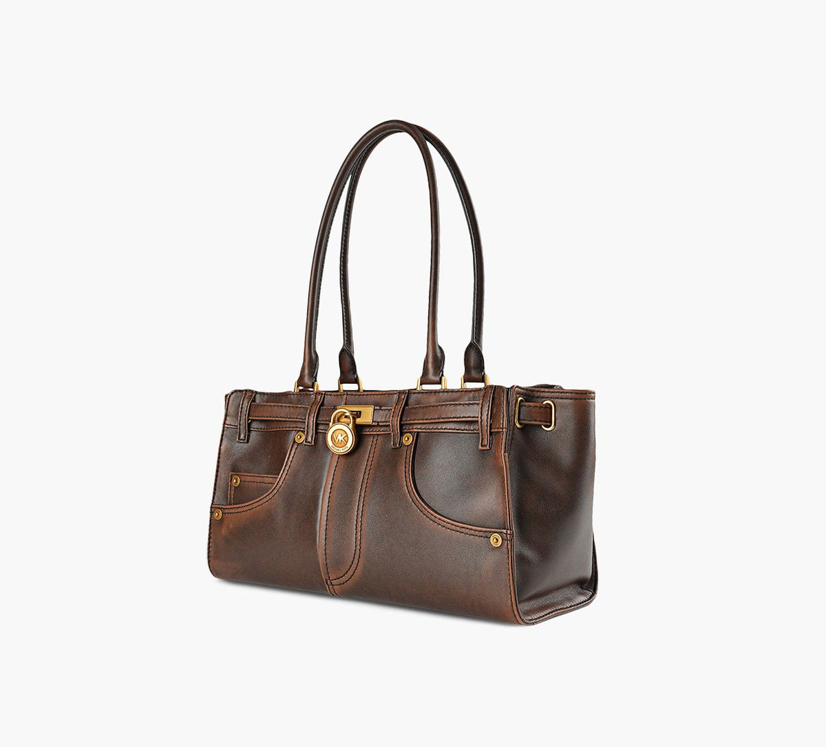 MICHAEL KORS HAMILTONMODERNE en BRUN vue 2